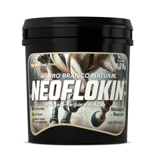 NEO FLOKIN - Barro Branco Natural - 1,2 kg